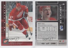 2001-02 ITG Be A Player Memorabilia Ruby /200 Brett Hull #378 HOF