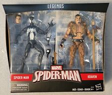 Marvel Legends Symbiote Spider-Man & Kraven 6  Figures Target Exclusive NEW 2018