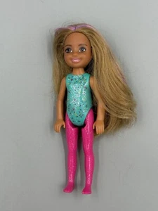 Kelly Barbie Bambola Hair Highlights Ginnastica Rosa Teal Senza Vestiti 5" - Foto 1 di 6