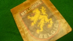 Belgium vintage patch flash 2.25" X 3" Sampsons woven badge stick on Belgique - Picture 1 of 2