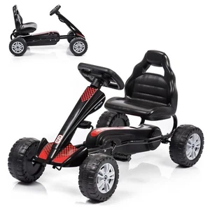 Kinderfahrzeug GOKART Sitz Spielzeug Handbremse Fahrzeug 4 Rädern bis 30kg🏎🏁 - Bild 1 von 13