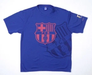FC Barcelona FCB Barca Shirt Official Licensed Navy Blue Sport Soccer Futbol XL - Picture 1 of 5
