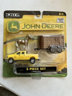 2006 John Deere 3 Piece Truck And Horse Set - Image 1 of 4