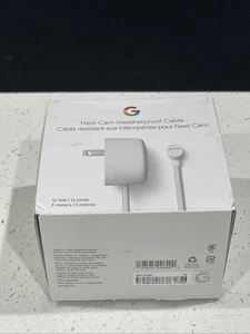 Google Nest Cam (Battery) Weatherproof 16 Ft Cable GA02277-US - Picture 1 of 7