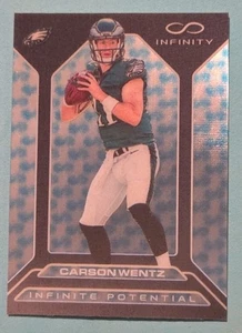 Panini Infinity Infinite Potential 2016/149 Carson Wentz RC #1 Eagles - Imagen 1 de 2