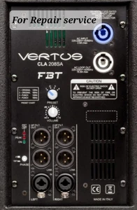 FBT Vertus CLA 208SA Amplifier Module Repair service. Read description. - Picture 1 of 1