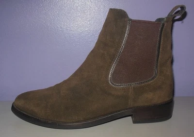 Botas Chelsea Thursday Duchess gamuza oliva oscuro para mujer talla 7,5 Foto 1 de 4