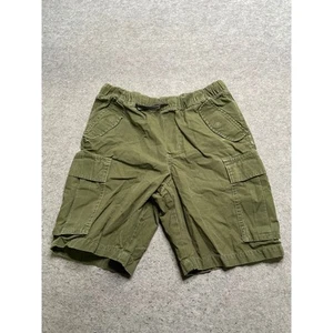 Polo Ralph Lauren Cargo Shorts Elastic Waist Olive Green Size 16 - Picture 1 of 10