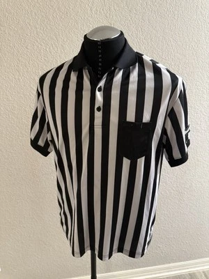 Foot Locker Employee Uniform Referee Polo Shirt, Mens Size S Halloween costume - Image 1 of 4