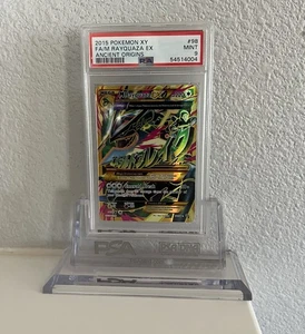 PSA 9 2015 Pokémon XY Ancient Origins MEGA M RAYQUAZA EX (Full Art) #98 - Picture 1 of 7