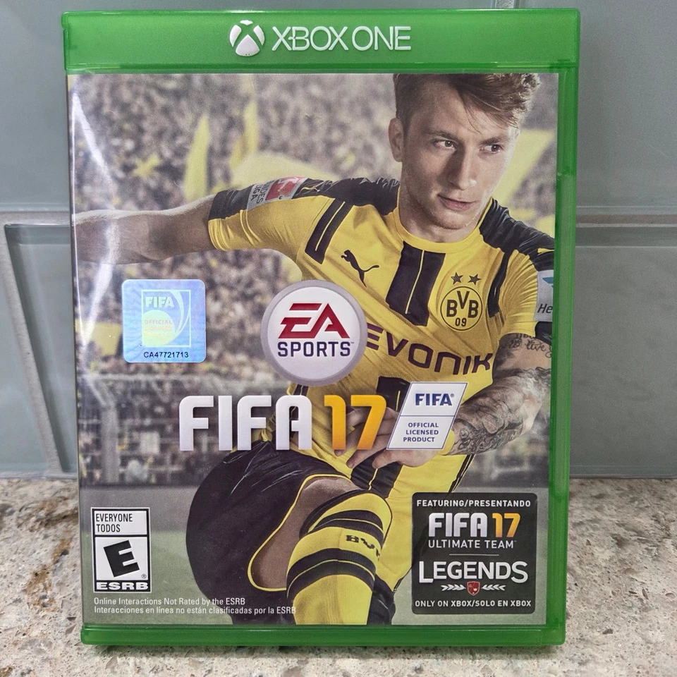 FIFA 17 Xbox One Game Soccer Football EA Sports Reus Dortmund NEW Code - Image 1 of 4