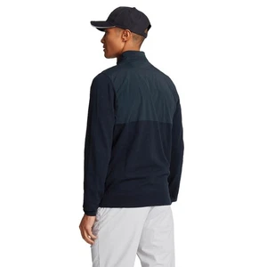 Lyle & Scott Hombre Sobrepuesto Cremallera Punto Cuello Ancho Golf Suéter 33% - Imagen 1 de 7
