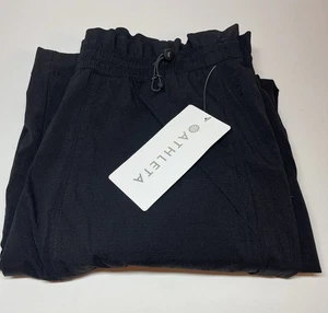Pantalones de paracaídas Athleta Trekkie 8 medianos negros nuevos con etiquetas - Imagen 1 de 4