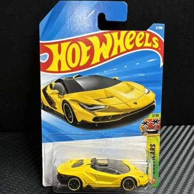 Родстер Lamborghini Centenario No2 Hot Wheels 2026–16 годов выпуска — желтый - Изображение 1 из 4