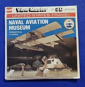 SEPIA GAF J53 Naval Aviation Museum Pensacola Florida view-master 3 Reels Packet - Picture 1 of 5