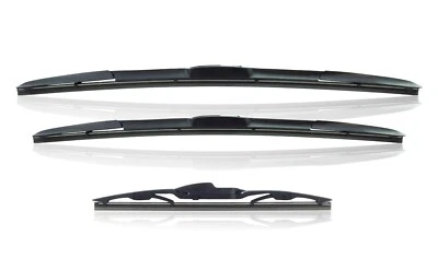 Fits Mazda 2 2022 - Onwards Wiper Blades Set Front & Rear HY-035 24"16"10HRC - Image 1 of 4