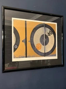 YUICHIRO KATO SIGNED JAPANESE SILKSCREEN  - Picture 1 of 9