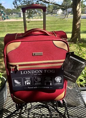 LONDON FOG  BIRMINGHAMCOLLECTION 20" EXPANDABLE 8-WHEEL SPINNER CARRY-ON LUGGAGE - Image 1 of 4