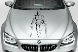 CALCOMANÍA DE VINILO DEADPOOL MARVEL COMICS SUPERHÉROE CAMIÓN PISTOLA TRIBAL  - Imagen 1 de 1