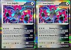 2 × Iron Jugulis Future Holo Rare 158/182 Paradox Rift - NM Pokémon Card 