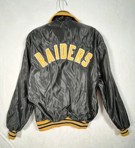 Vintage DeLong Satin Pullover Jacke Piraten Damen S schwarz Nylon - Bild 1 von 15