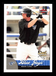 2007 Fleer #368 Adam Lind Rookie