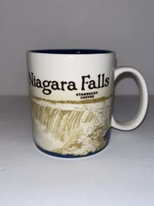 Taza de café Starbucks Niagara Falls de colección Global Icon Collectors Series 16 oz - Imagen 1 de 9