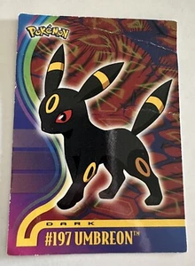 Pokémon 2001 Topps Umbreon #197 raro difícil de encontrar - Imagen 1 de 6