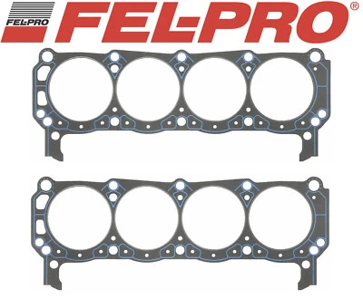 Par/2 juntas de cabezal de rendimiento FEL-PRO para Ford 1983-1995 5,0 L 302 351 Windsor Foto 1 de 2