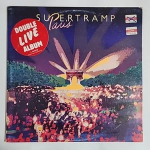 SUPERTRAMP - 'Paris LIVE' 12" G/Fold Double Vinyl LP Record 1980 AUST. PRESSING - Picture 1 of 16