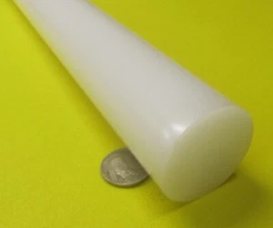 Polypropylene Rod 1.50" Dia x 48" Long - Picture 1 of 6