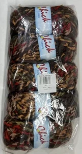 Chick Yarn Saprotex Eureka Autumn Fall Acrylic/Poly Blend Lot Of 5 Same Dye Lot - Picture 1 of 10