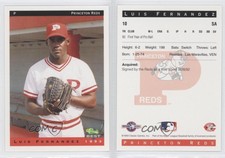 1993 Classic Best Princeton Reds Luis Fernandez #10