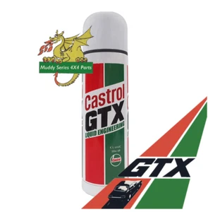 Castrol Classic Oil GTX Thermal Flask 500ml Vintage Retro Style STR554 - Picture 1 of 2