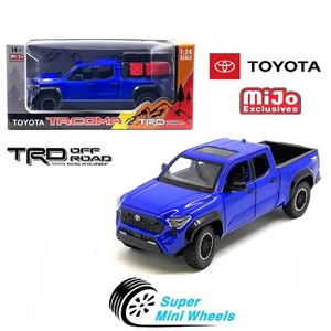 Toyota Tacoma TRD edición todoterreno MiJo Exclusives 1:24 2024 - azul - Imagen 1 de 4