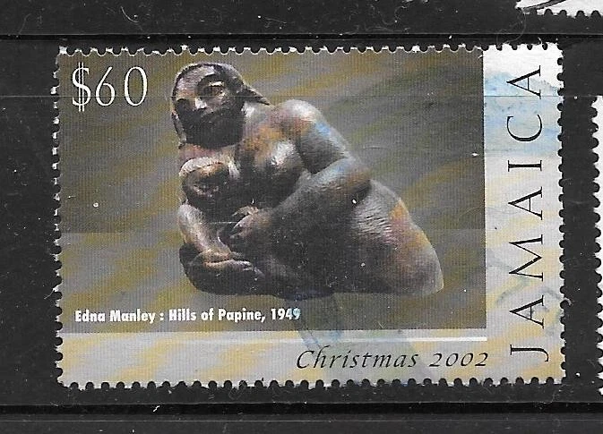 SELLO CONMEMORATIVO DE NAVIDAD JAMAICA SC# 964 2002 USADO POSTAL EN MUY BUEN ESTADO $60 Foto 1 de 1
