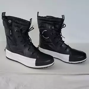 Converse Chuck Taylor All Star Boots Size 9 Women's Black Puffy Boots - Picture 1 of 10