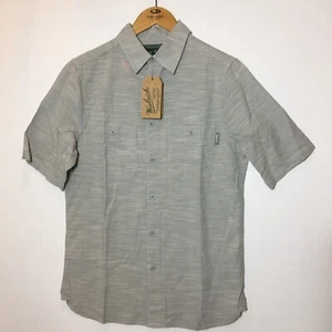 Woolrich Mens Short Sleeved Button Up Shirt - Size Small - Pre-owned - 8TT35V - Picture 1 of 6