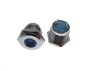 Metal LED Signal Indicator Waterproof M16 - Blue - Imagen 1 de 1