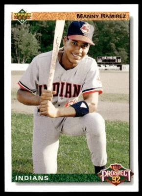 1992 Upper Deck Manny Ramirez Rookie #63 - Image 1 of 2