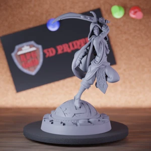 Monk Assassin Miniatur Sand Rogue Dungeons and Dragons Mini DnD 5e TTRPG - Bild 1 von 8