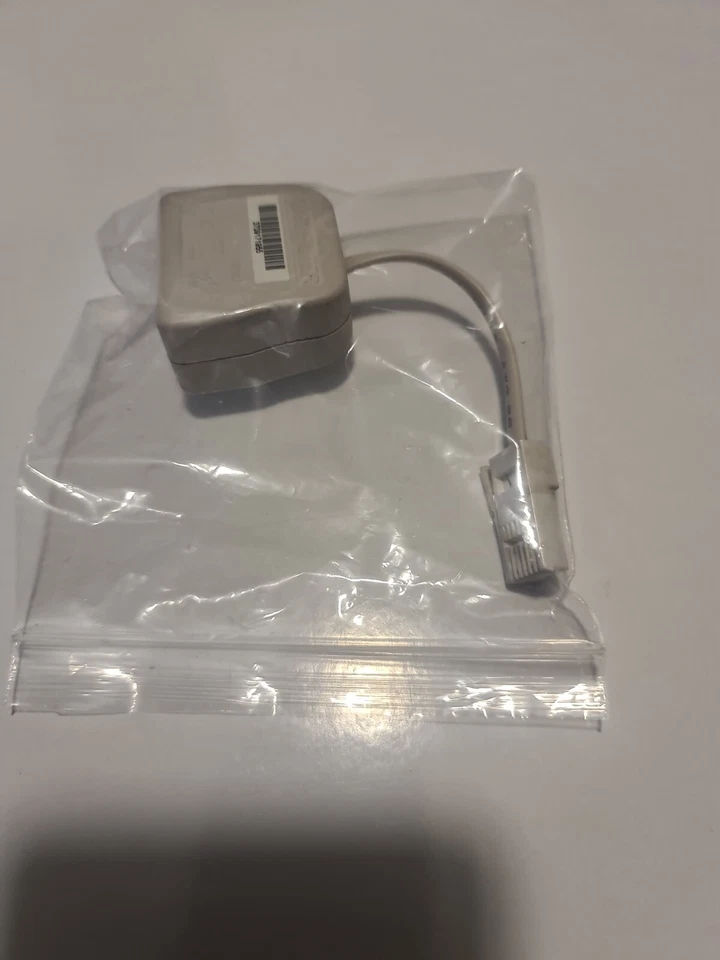 ADSL/ADSL2+ Microfilter Internet Broadband Micro Filter Splitter With Cable Lead - Image 1 of 2