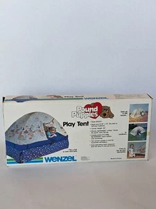NEW NIB Vintage 1986 Pound Puppies Play Tent 36x72x30 Fits Twin Wenzel C-86 E20 - Picture 1 of 22