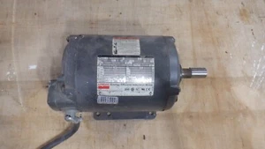 Electric motor 3 phase 3 HP Dayton 208-230-460 volts 3490 RPM at 60 hertz. - Picture 1 of 7