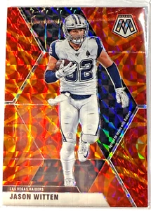 π 2020 Panini Mosaic Red Reactive Prizm Jason Witten #62 - Picture 1 of 2