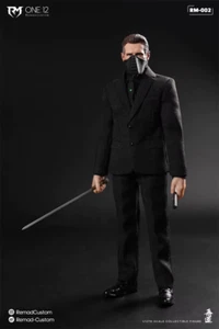 Figurine Ninja Master Ra's al Ghul Remad Custom 1/12 Univers Batman DC Comics - Imagen 1 de 11