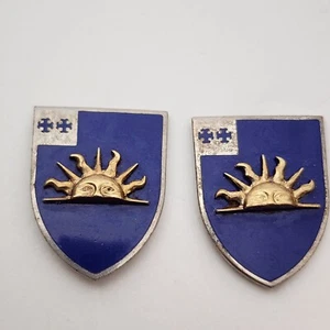 WWII 63rd Infantry DUI Distinctive Unit Insignia Pins NS Meyer US ARMY - Picture 1 of 7