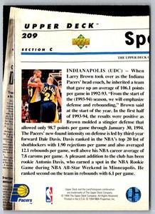 1993 Upper Deck Gold Hologram Steve Decker #744 Florida Marlins