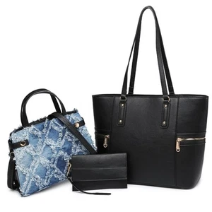 Fashion Handbags and Purses for Women Large Work Tote Bag Top Handle Satchel ... - Picture 1 of 7
