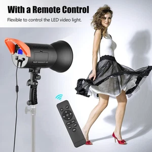 150W LED Video Light 5600K Studio Lights Dimmable Mount Continuous Light - Picture 1 of 10